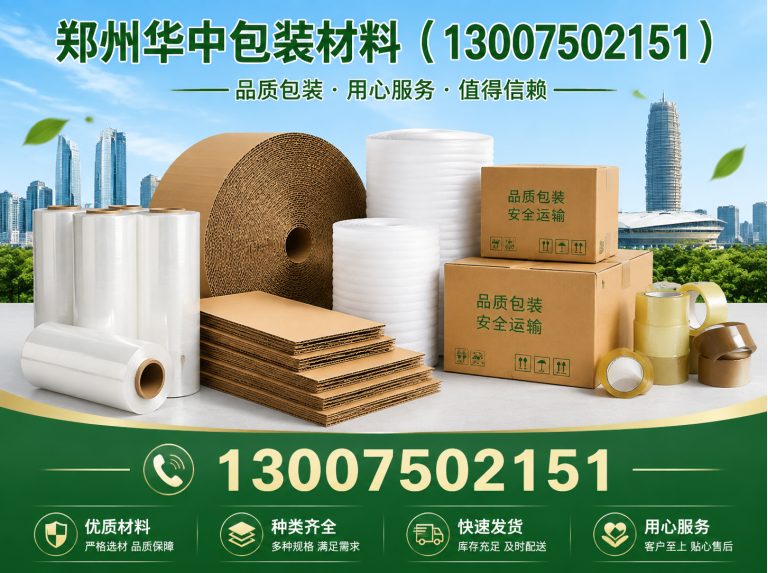 新郑市郑州华中包装材料展示图